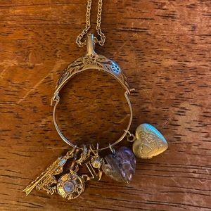 Vintage charm necklace